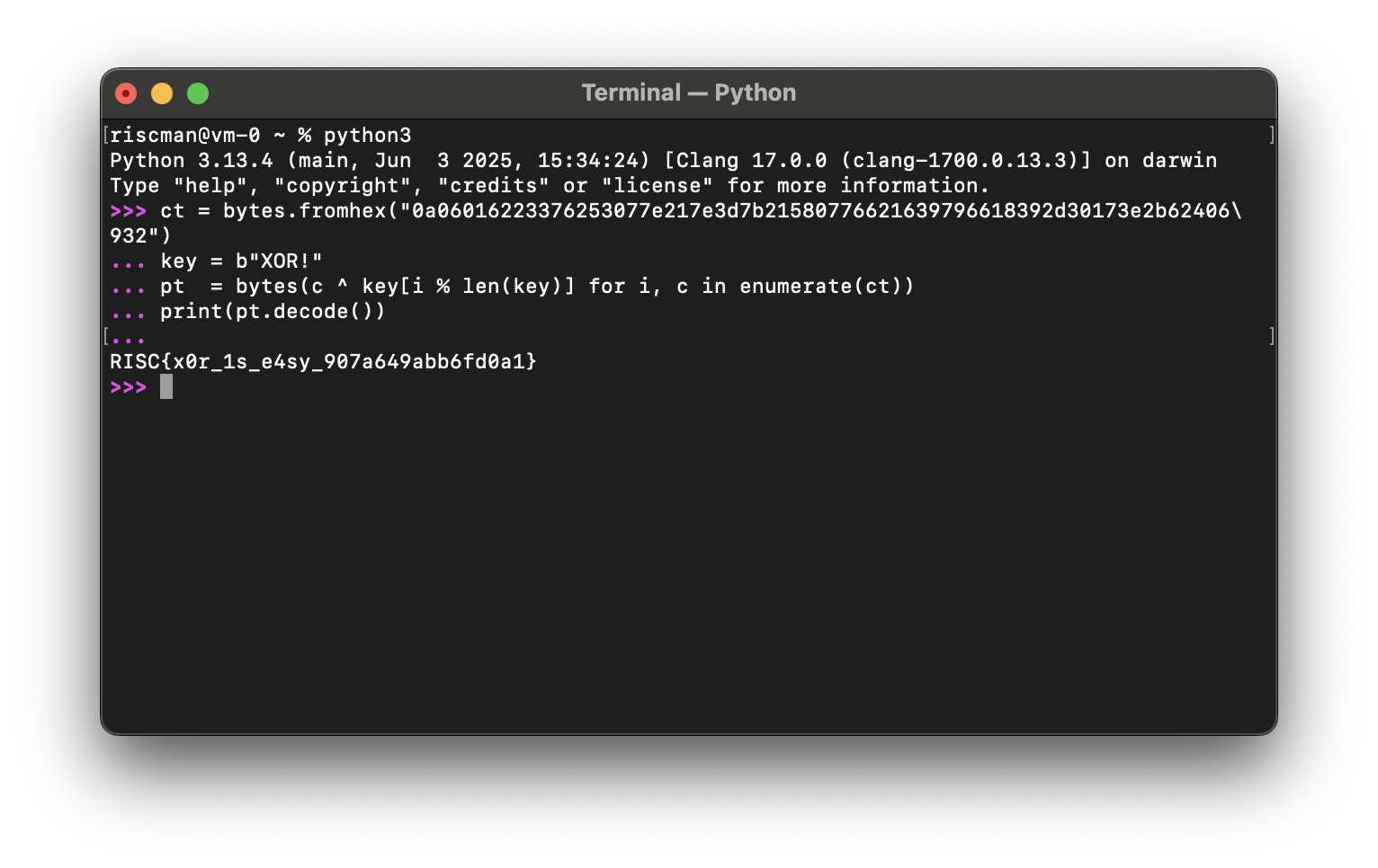 solve script